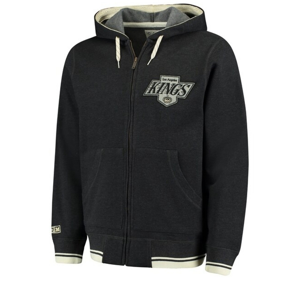 CCM Men's Los Angeles Kings Fleece Full-Zip Hoodie